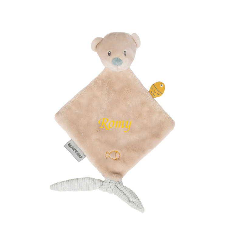  - roméo jules sally - comforter bear beige 22 cm 